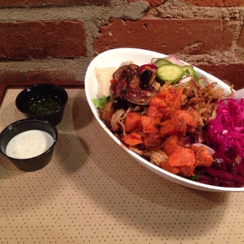 Brassica - Salad wth dressing on the side - Mediterranean Near Me - Columbus, Ohio