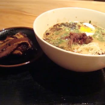 RAMEN-SAN - Chashu pork add-on; chorizo fatty ramen special w/molten egg add-on. - Ramen Near Me - Chicago, Illinois RAMEN-SAN - Chashu pork add-on; chorizo fatty ramen special w/molten egg add-on. - Ramen Near Me - Chicago, Illinois