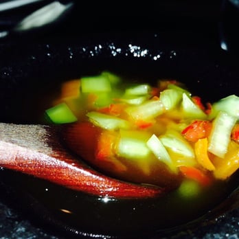 Aquí Está Coco - The awesome sauce they serve with their bread - Seafood Near Me - Santiago, RM