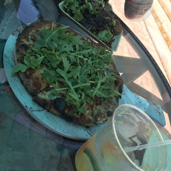 Seaside Cafe - Four cheese prosciutto and strawberry salad - Pizza Near Me - Key West, Florida Seaside Cafe - Four cheese prosciutto and strawberry salad - Pizza Near Me - Key West, Florida