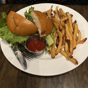 Sprig Restaurant - World Famous Sprig Cab Burger Dinner!!!! The bacon Jam was a great finish to the burger. - Southern Near Me - Decatur, Georgia Sprig Restaurant - World Famous Sprig Cab Burger Dinner!!!! The bacon Jam was a great finish to the burger. - Southern Near Me - Decatur, Georgia