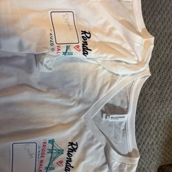 Let Love Rule - This was the Name that was spelled wrong and placed on the wrong size shirt,