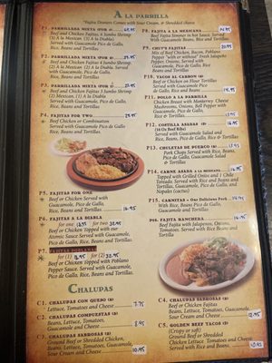Menu photo 5 Ernesto's Mexican Restaurant Brookshire, TX