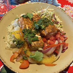Chili Lime Salmon Bowl