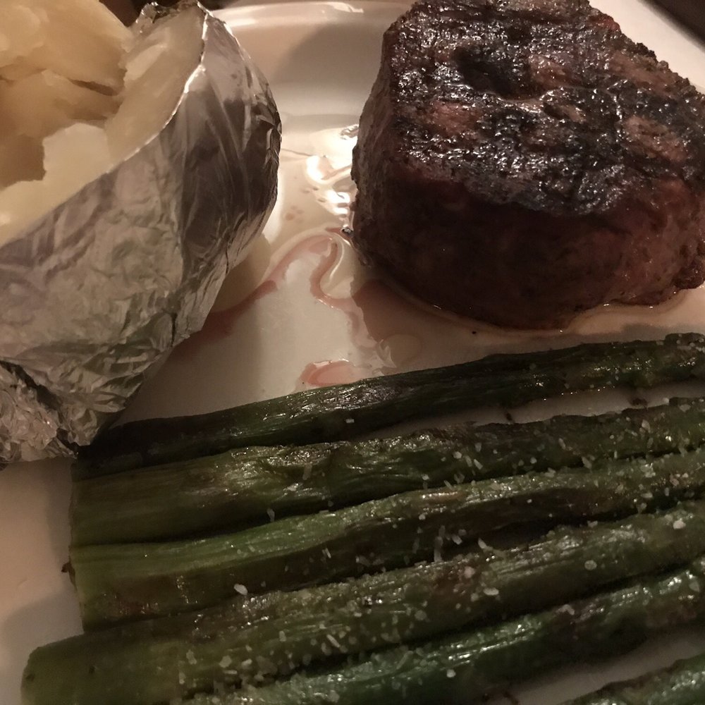 McAnerney's Restaurant - Filet, grilled asparagus and baked potato - Buffets Near Me - Mc Carley, Mississippi McAnerney's Restaurant - Filet, grilled asparagus and baked potato - Buffets Near Me - Mc Carley, Mississippi