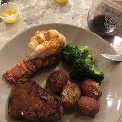 Original Dominick's - Steak lobster potatoes broccoli valentines special