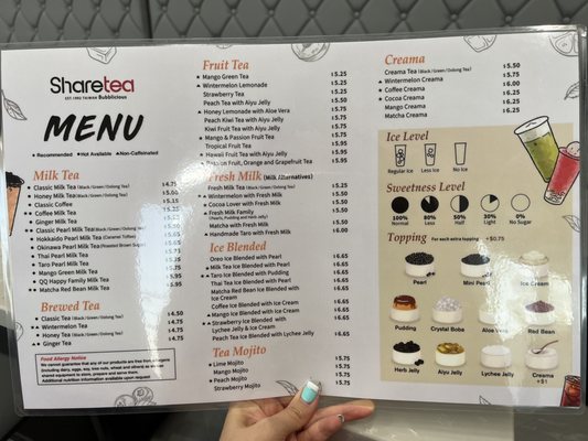 Menu photo 8 Sharetea Fatty Panda Ambler, PA