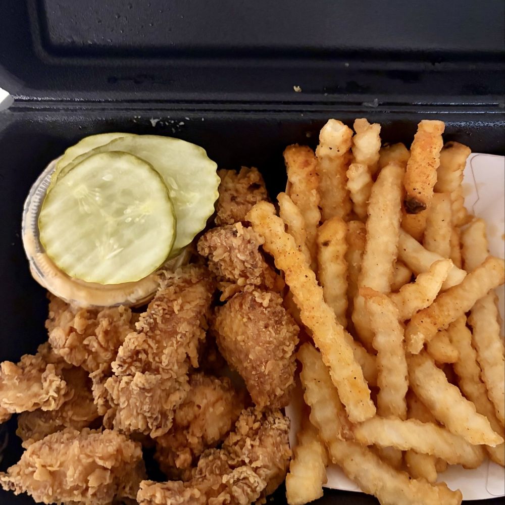 Dave's Hot Chicken - Saucy Bites w/Fries - Chicken Shop Near Me - Columbia, South Carolina
