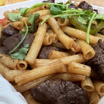 Pho 90 Degree - Shaken Cubed Beet with Macaroni Pasta - Vietnamese Near Me - San Jose, California Pho 90 Degree - Shaken Cubed Beet with Macaroni Pasta - Vietnamese Near Me - San Jose, California