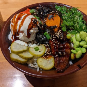 Tong Sake House - Unagi rice bowl. Korean style? - Korean Near Me - Poway, California