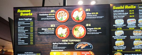 Menu photo 7 Ramen Hub & Sushi - Long Beach Long Beach, CA