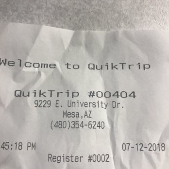 QuikTrip - Gas Stations Near Me - Mesa, Arizona