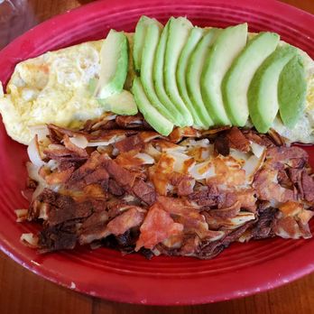 Uncle Bill's Pancake House - Manhattan Omelet and Hash Brown: Excellent - Breakfast & Brunch Near Me - Manhattan Beach, California