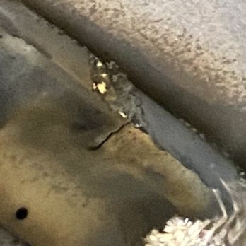 HMS Home Waranty - Crack In liner and warped heaved up bottom - Real Estate Services Near Me HMS Home Waranty - Crack In liner and warped heaved up bottom - Real Estate Services Near Me