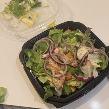 Willie's Grill & Icehouse - Caesar Salad with picked out cheese and grilled chicken - Seafood Near Me - Georgetown, Texas Willie's Grill & Icehouse - Caesar Salad with picked out cheese and grilled chicken - Seafood Near Me - Georgetown, Texas