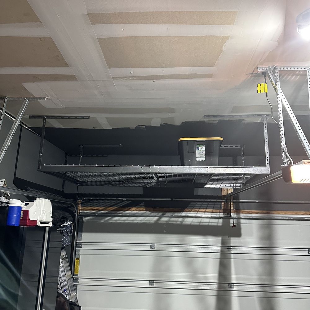 TM Pro Build - Over head garage rack - Masonry/Concrete Near Me TM Pro Build - Over head garage rack - Masonry/Concrete Near Me