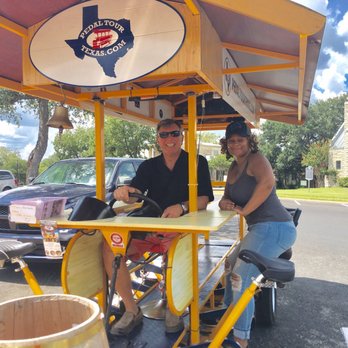 Pedal Tour - Me and Rick - Party Bike Rentals Near Me - Fredericksburg, Texas Pedal Tour - Me and Rick - Party Bike Rentals Near Me - Fredericksburg, Texas