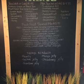 Exit Calgary - Halo tea - menu - Escape Games Near Me - Calgary, Alberta
