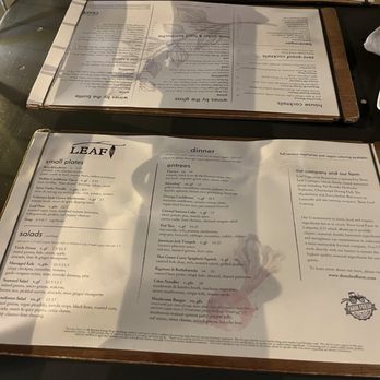 Leaf Vegetarian Restaurant - Menus - Vegetarian Near Me - Boulder, Colorado