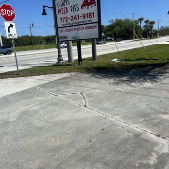 6 Guys Pizza Pies - Outside sign - Pizza Near Me - Fort Pierce, Florida 6 Guys Pizza Pies - Outside sign - Pizza Near Me - Fort Pierce, Florida