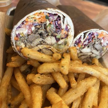 Spitz - Studio City - Zesty Feta Doner Wrap Combo Meal - Mediterranean Near Me - Studio City, California Spitz - Studio City - Zesty Feta Doner Wrap Combo Meal - Mediterranean Near Me - Studio City, California