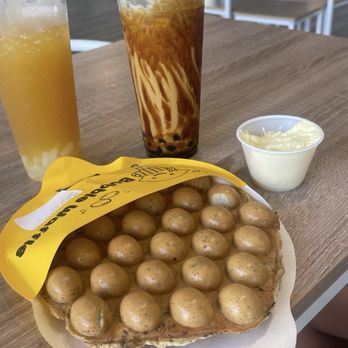 Happy Lemon - Oreo bubble waffle - Bubble Tea Near Me - Orlando, Florida Happy Lemon - Oreo bubble waffle - Bubble Tea Near Me - Orlando, Florida