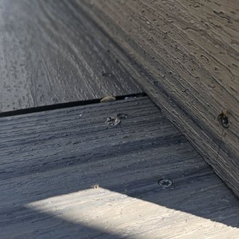 Platinum Decking - Gap and poor attacment. - Decks & Railing Near Me - Lake Barrington, Illinois