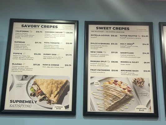 Menu photo 1 Crepe Delicious Sunrise, FL Menu photo 1 Crepe Delicious Sunrise, FL