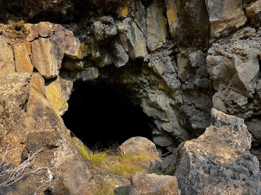 Lava River Cave by null