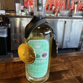King Coil Spirits - Trentaerbe
Won gold medal
It's 30 herbs complex rounded herbal bouquet - Distilleries Near Me - Saint Paul, Minnesota King Coil Spirits - Trentaerbe
Won gold medal
It's 30 herbs complex rounded herbal bouquet - Distilleries Near Me - Saint Paul, Minnesota