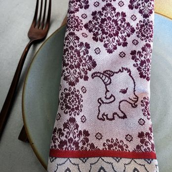 Valley Goat - Cute little napkins - the whole aesthetic is fun - New American Near Me - Sunnyvale, California Valley Goat - Cute little napkins - the whole aesthetic is fun - New American Near Me - Sunnyvale, California
