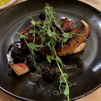 Fried Green Tomatoes - Blackberry Pork Ribeye - Steakhouses Near Me - Galena, Illinois