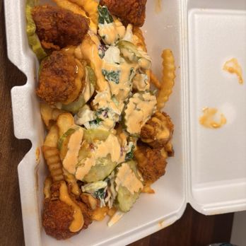 Dave's Hot Chicken - Small Top Loaded Fries - Chicken Shop Near Me - Miami, Florida Dave's Hot Chicken - Small Top Loaded Fries - Chicken Shop Near Me - Miami, Florida
