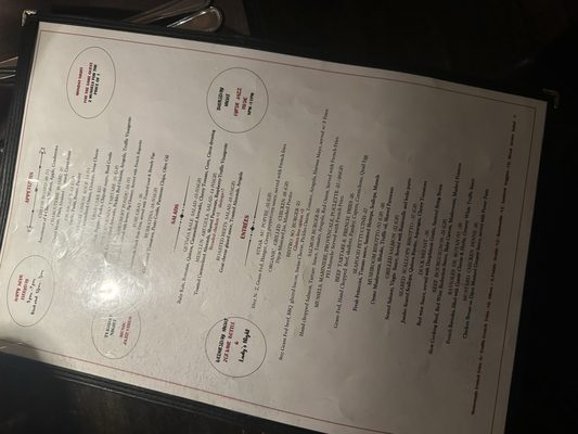 Menu photo 4 Bistro So Brooklyn, NY