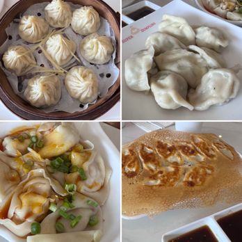 Super Dumpling - - XLB - Shrimp and pork wontons in chili oil - Pan fried pork and chive dumpling - Steamed pork and chive dumpling - Chinese Near Me - San Diego, California Super Dumpling - - XLB - Shrimp and pork wontons in chili oil - Pan fried pork and chive dumpling - Steamed pork and chive dumpling - Chinese Near Me - San Diego, California