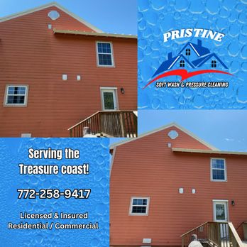 Pristine Soft Wash & Pressure Cleaning - House wash before and after - Pressure Washers Near Me Pristine Soft Wash & Pressure Cleaning - House wash before and after - Pressure Washers Near Me