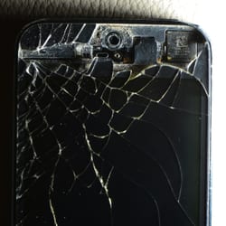 Lazer IT Consultants - A total mess with a bent corner. Angel worked his magic and it's good as new now.