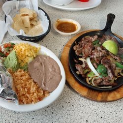 Hermanos Marquez Mexican Restaurant - Nov 2023 Beef Fajitas!  Yum! $15.50