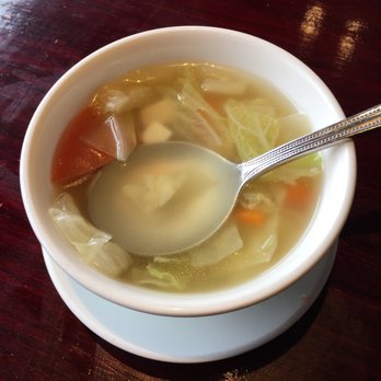 Sweet Basil - Free soup they brought me! - Sushi Bars Near Me - Crescent Springs, Kentucky