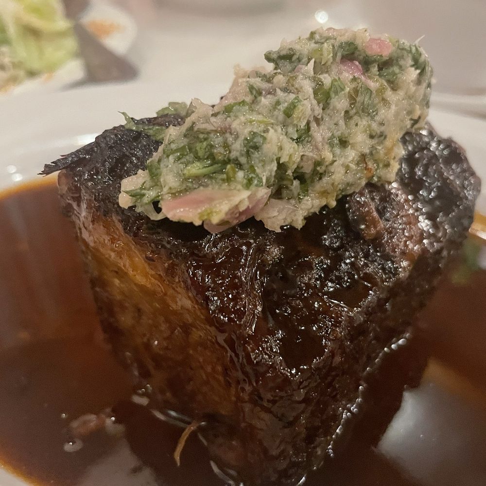 Pulito Osteria - Braised Short Rib - horseradish gremolata. Not sure the reduction but it was lovely. Very tasty dish maybe the best SR I've had. - Italian Near Me - Jackson, Mississippi Pulito Osteria - Braised Short Rib - horseradish gremolata. Not sure the reduction but it was lovely. Very tasty dish maybe the best SR I've had. - Italian Near Me - Jackson, Mississippi