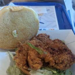 Spicy chicken sandwich Spicy chicken sandwich