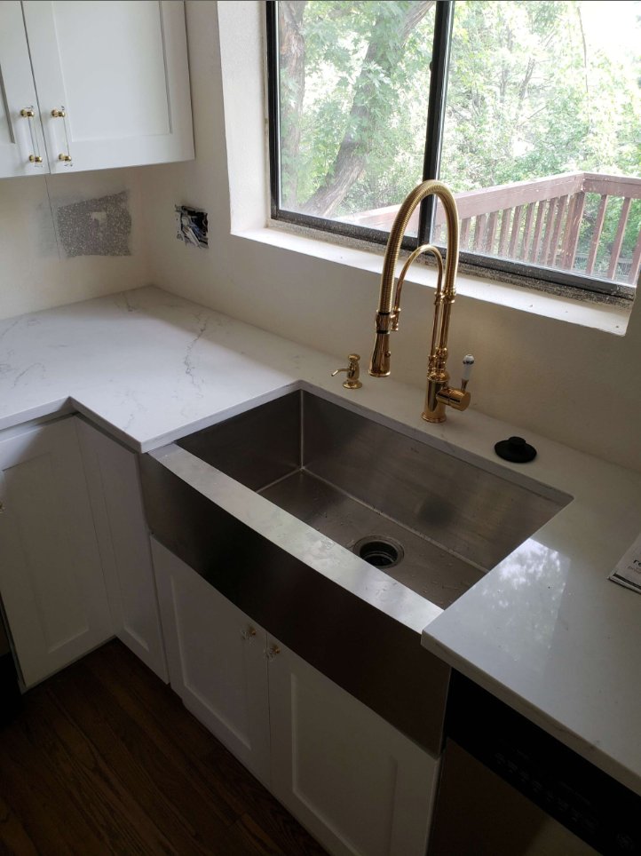 Slide of Front Range Water Heater and Excavation