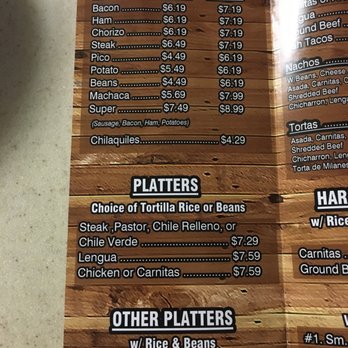 Baja Taco Plus - Menu - Mexican Near Me - Victorville, California