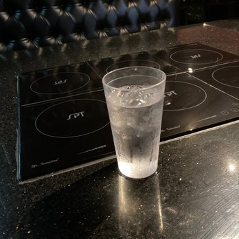Jazz Cat Restaurant - A delicious glass of ice water -- very difficult to prepare! - Asian Fusion Near Me - Arcadia, California