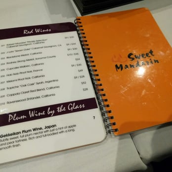 Sweet Mandarin - Wine menu. - Sushi Bars Near Me - Glen Cove, New York Sweet Mandarin - Wine menu. - Sushi Bars Near Me - Glen Cove, New York