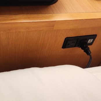 WorldMark Indio - Plug on side of the nightstand by the bed - Resorts Near Me - Indio, California