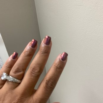 Zen Nails & Beauty - Gel chrome mani - Nail Salons Near Me - Bowie, Maryland
