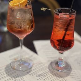 Strawberry spritzer & Shirley temple for the wife Strawberry spritzer & Shirley temple for the wife