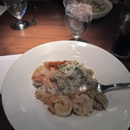 Pasta ai Funghi** added shrimp Pasta ai Funghi** added shrimp