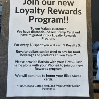 Lion Cafe and General Store - Loyalty - Coffee & Tea Near Me - Honolulu, Hawaii Lion Cafe and General Store - Loyalty - Coffee & Tea Near Me - Honolulu, Hawaii
